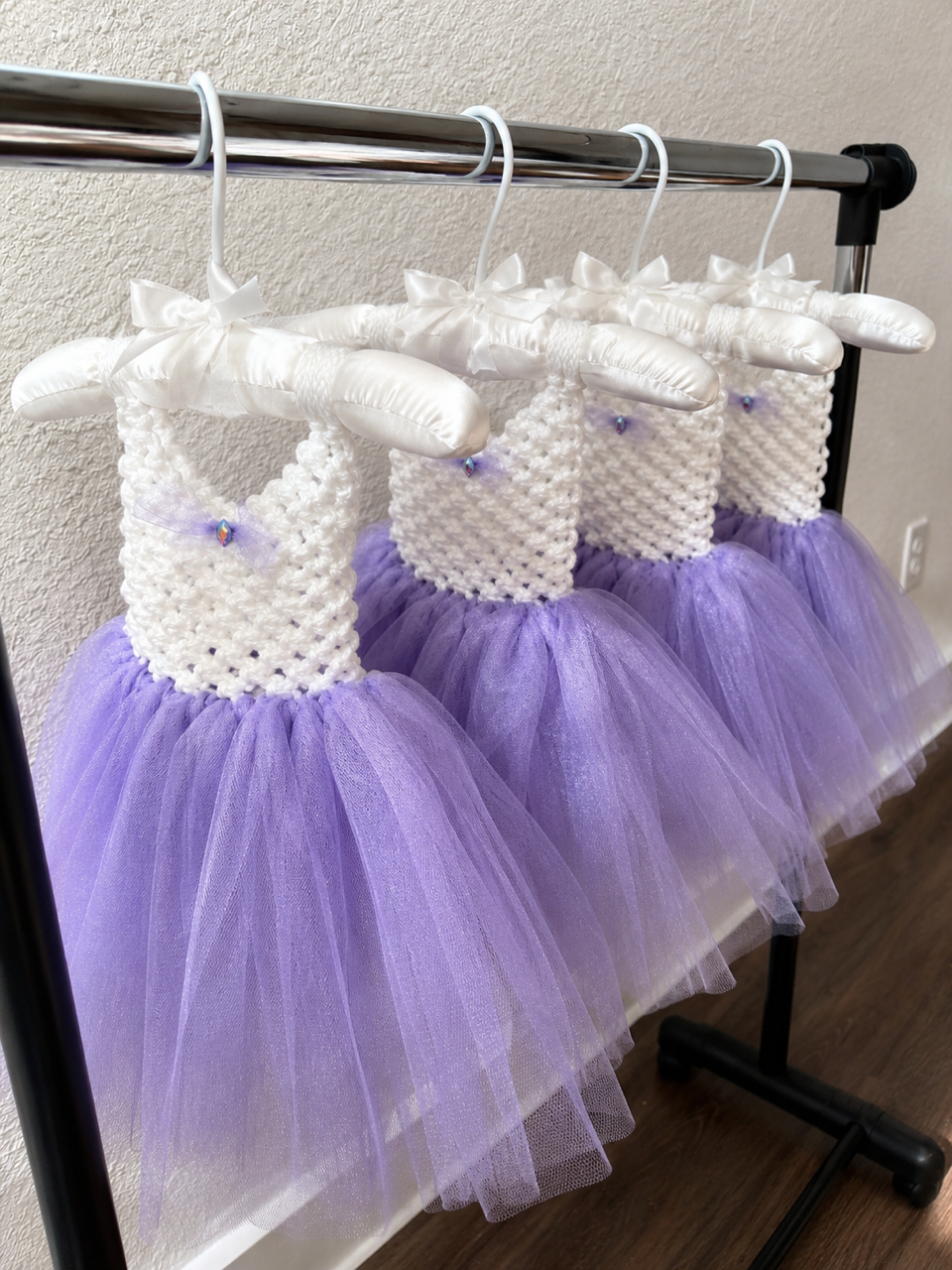 Ballerina Dress Macrame Hanger