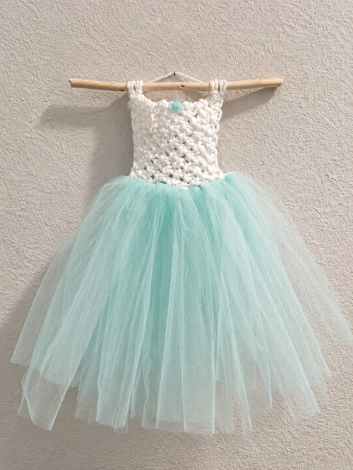 Ballerina Dress Macrame Hanger