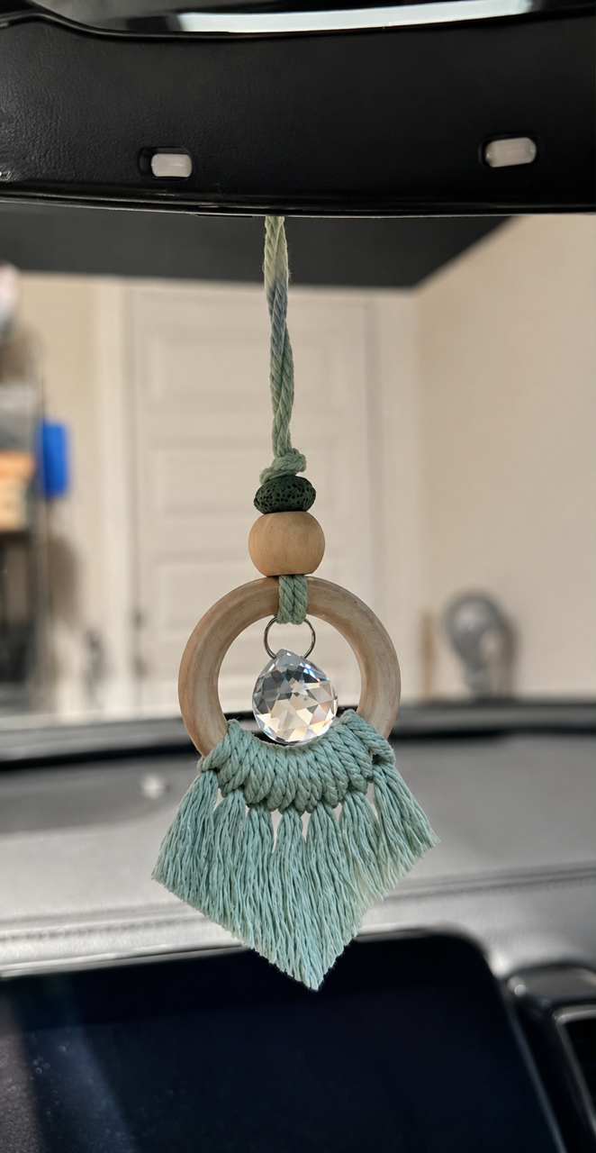 Lava Stone Car Charm
