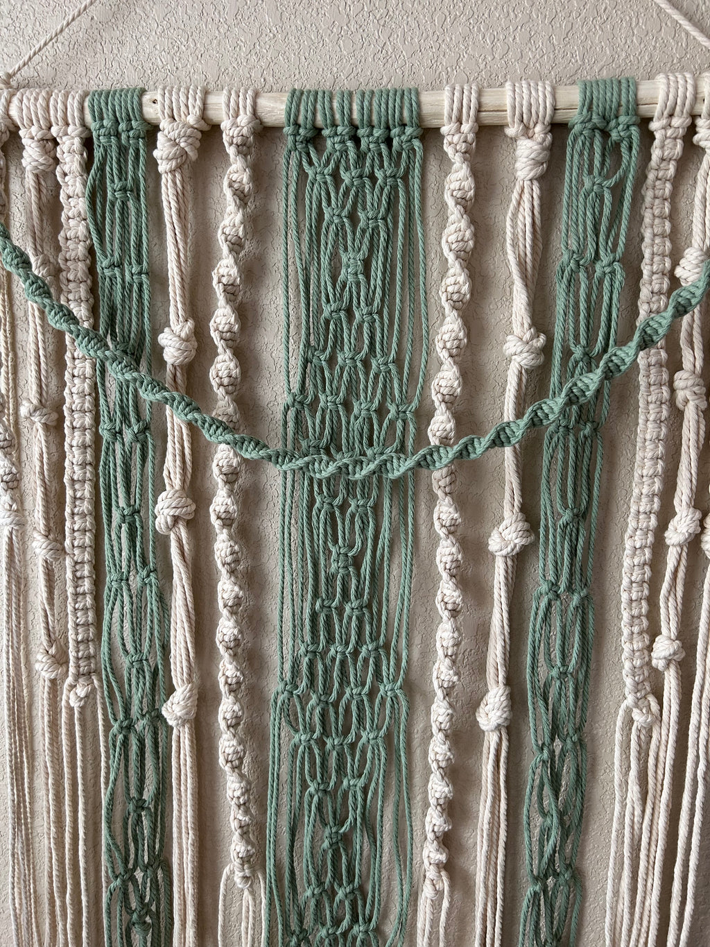 Two-Toned Wall Hanging