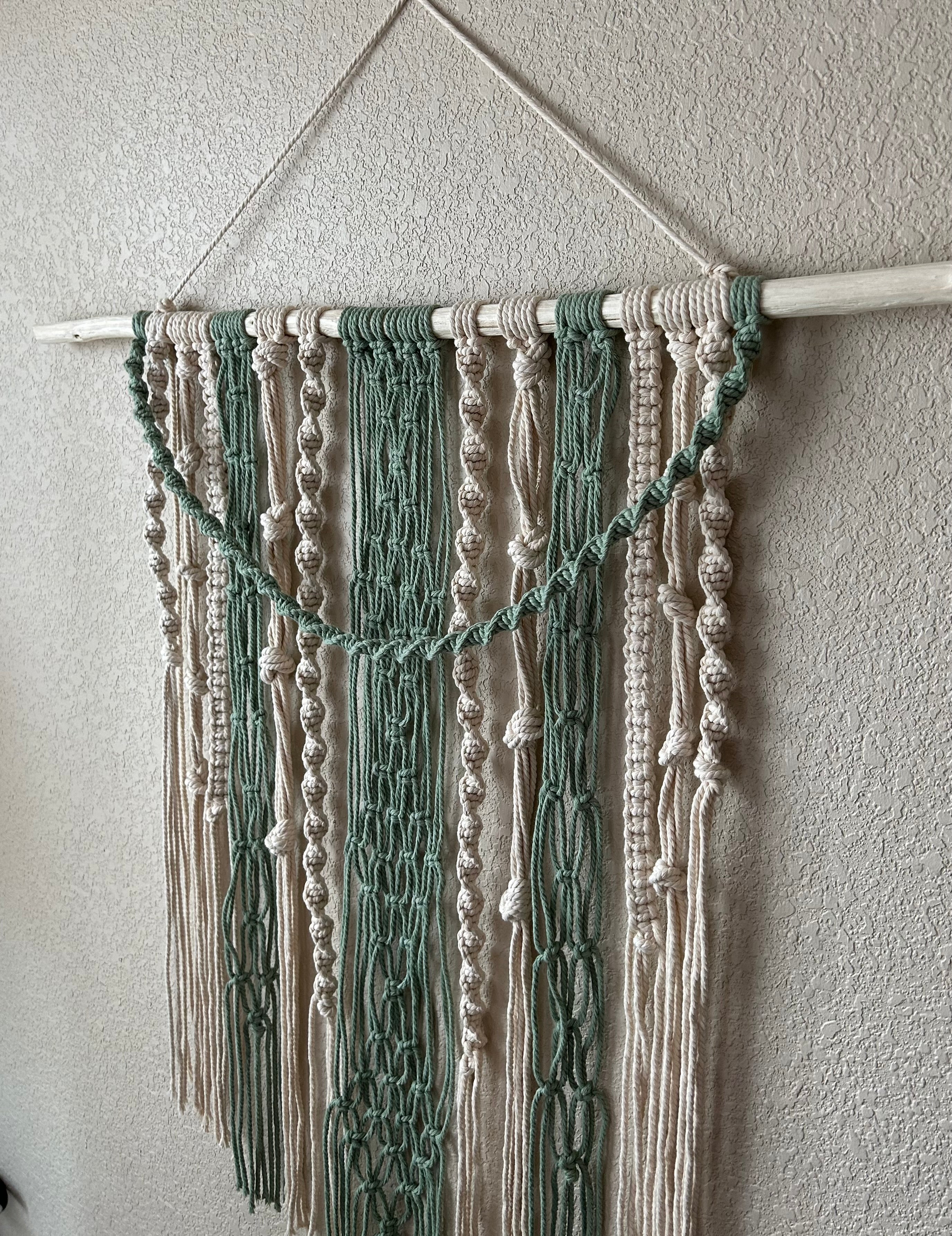Two-Toned Wall Hanging
