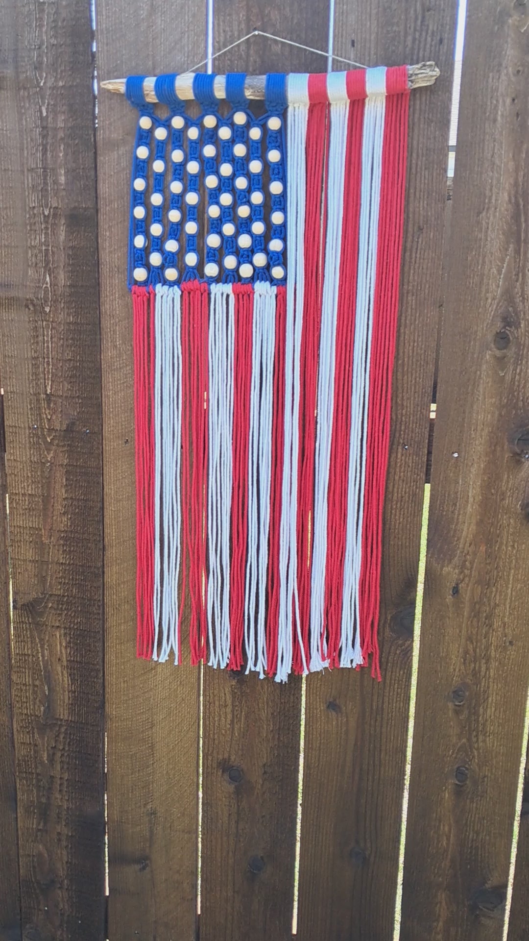 American Flag Wall Hanging